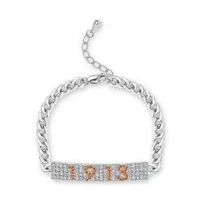 1913 Crystal Bracelet-Silver