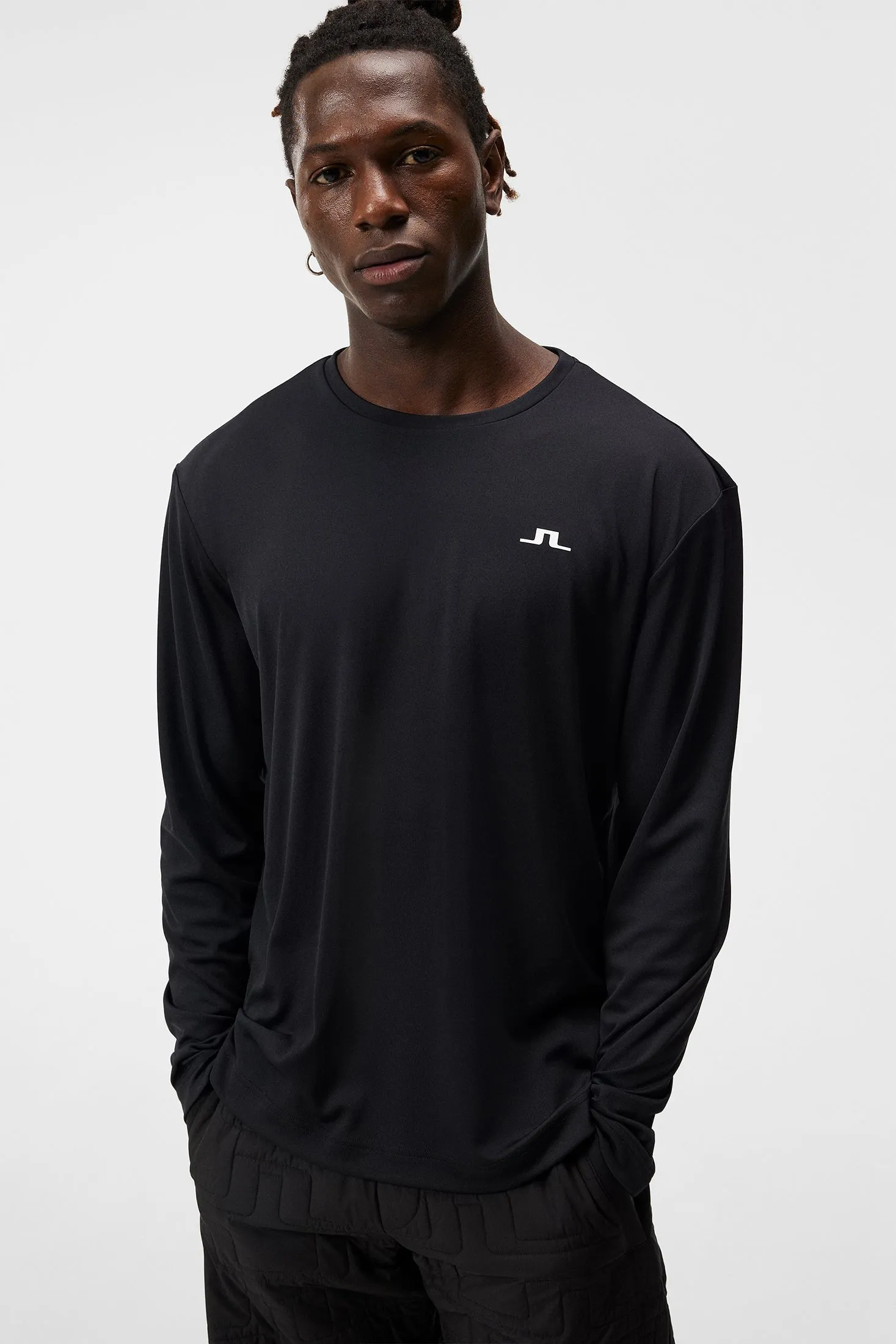 Ade T-shirt LS / Black