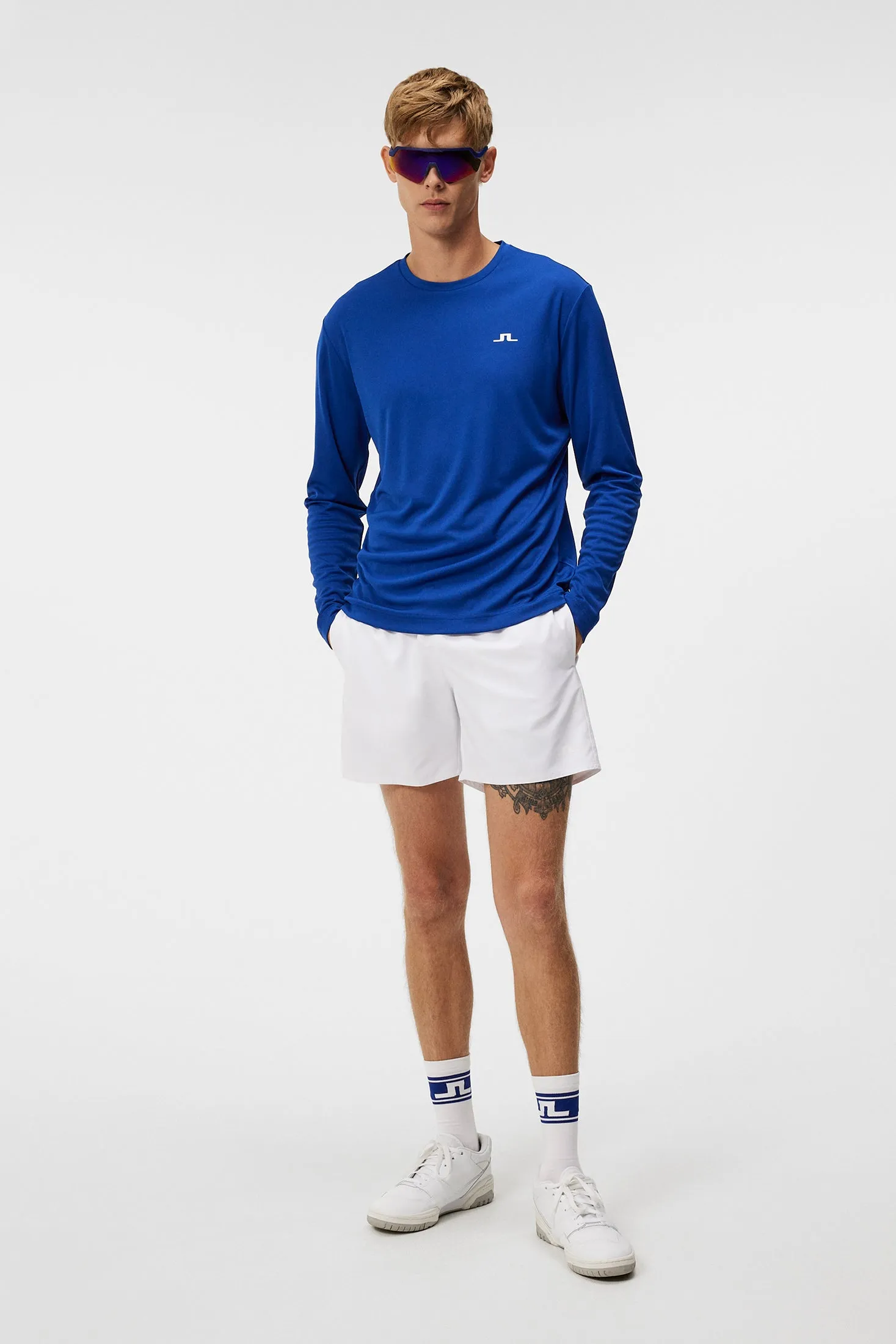 Ade T-shirt LS / Sodalite Blue