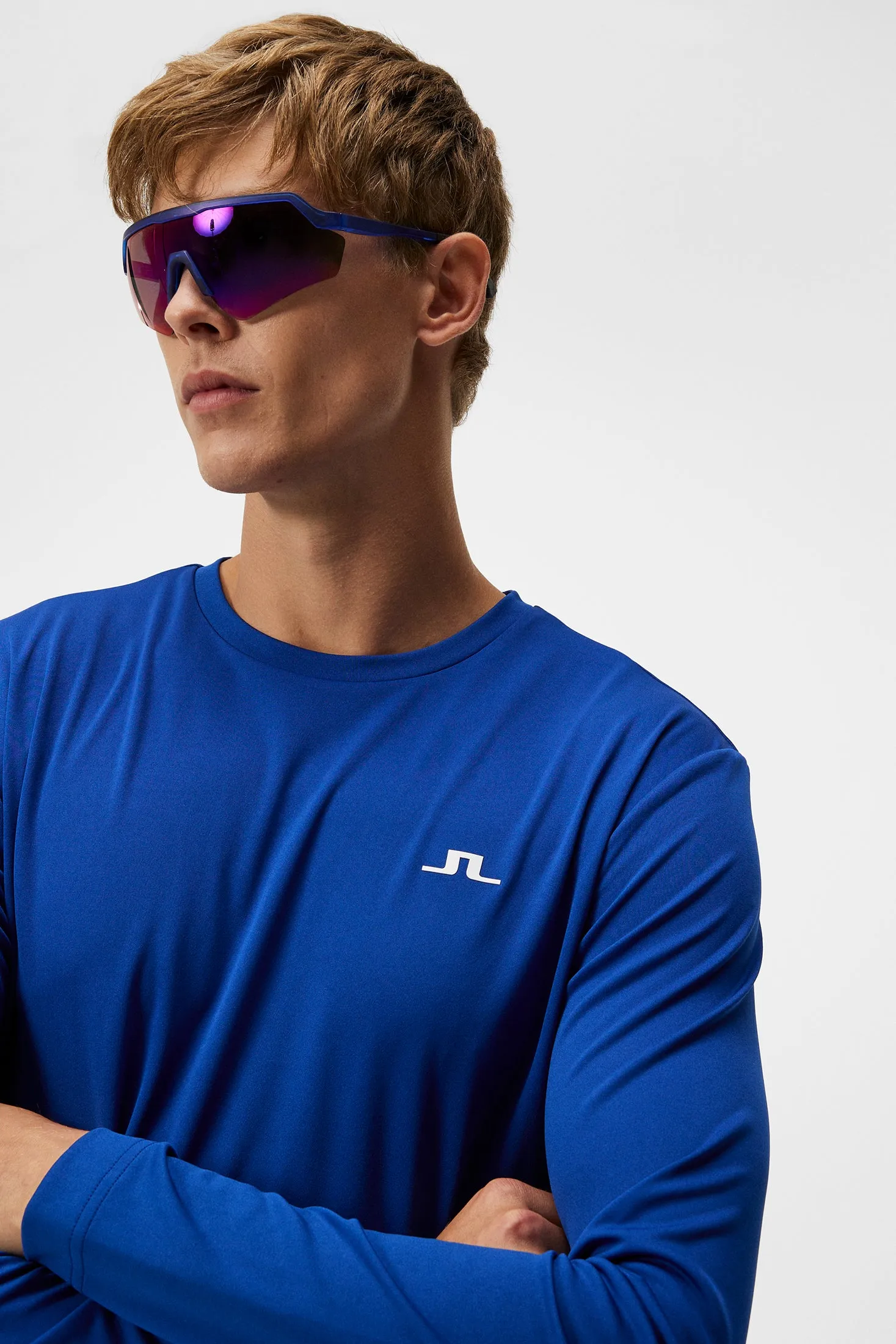 Ade T-shirt LS / Sodalite Blue