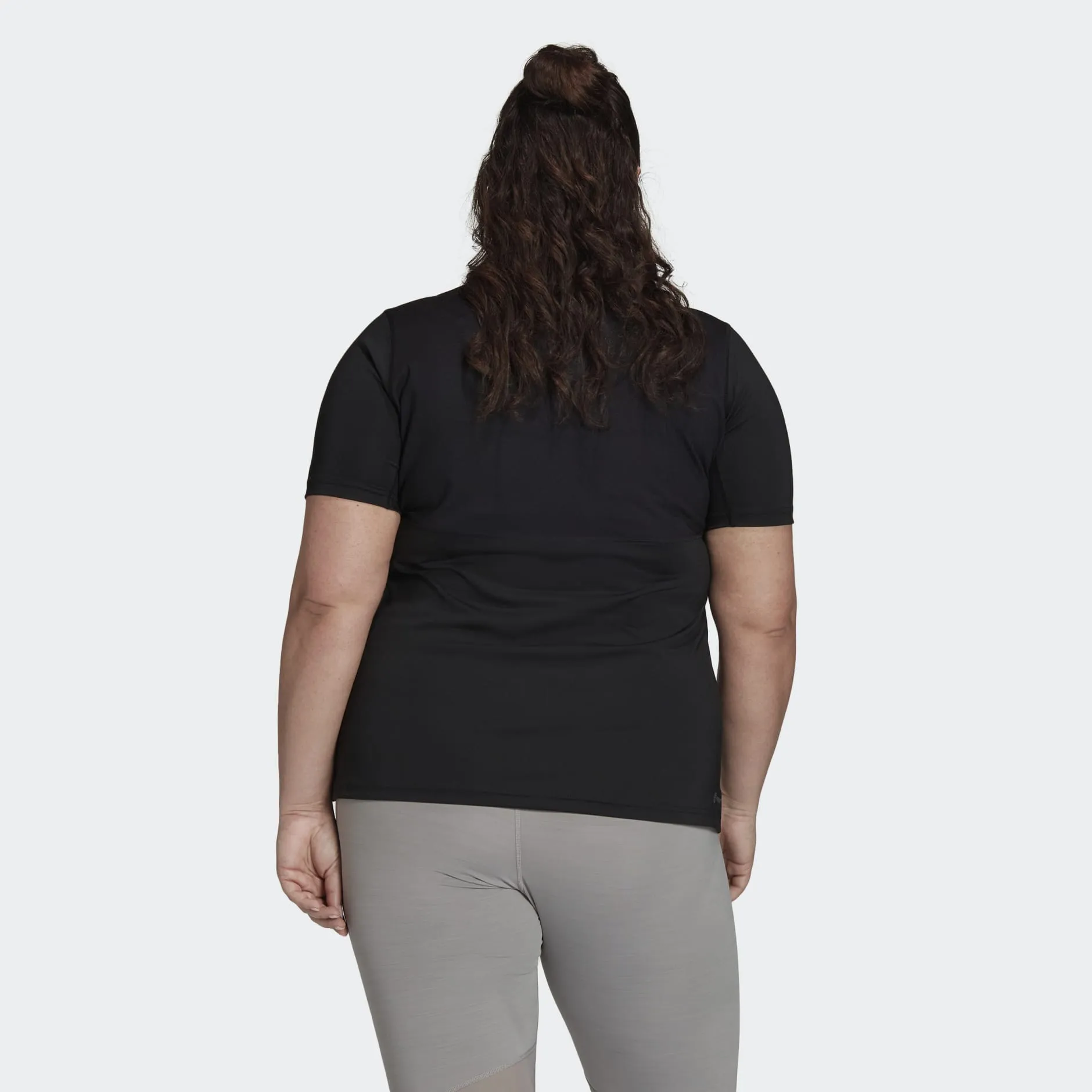ADIDAS TECHFIT SHORT SLEEVE TRAINING T-SHIRT (PLUS SIZE) - HN9069