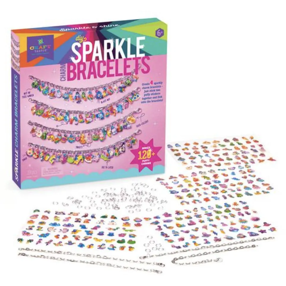Ann Williams DIY Sparkle Charm Bracelets