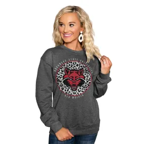 ARKANSAS STATE RED WOLVES "CALL THE SHOTS" PERFECT CREW SWEATSHIRT