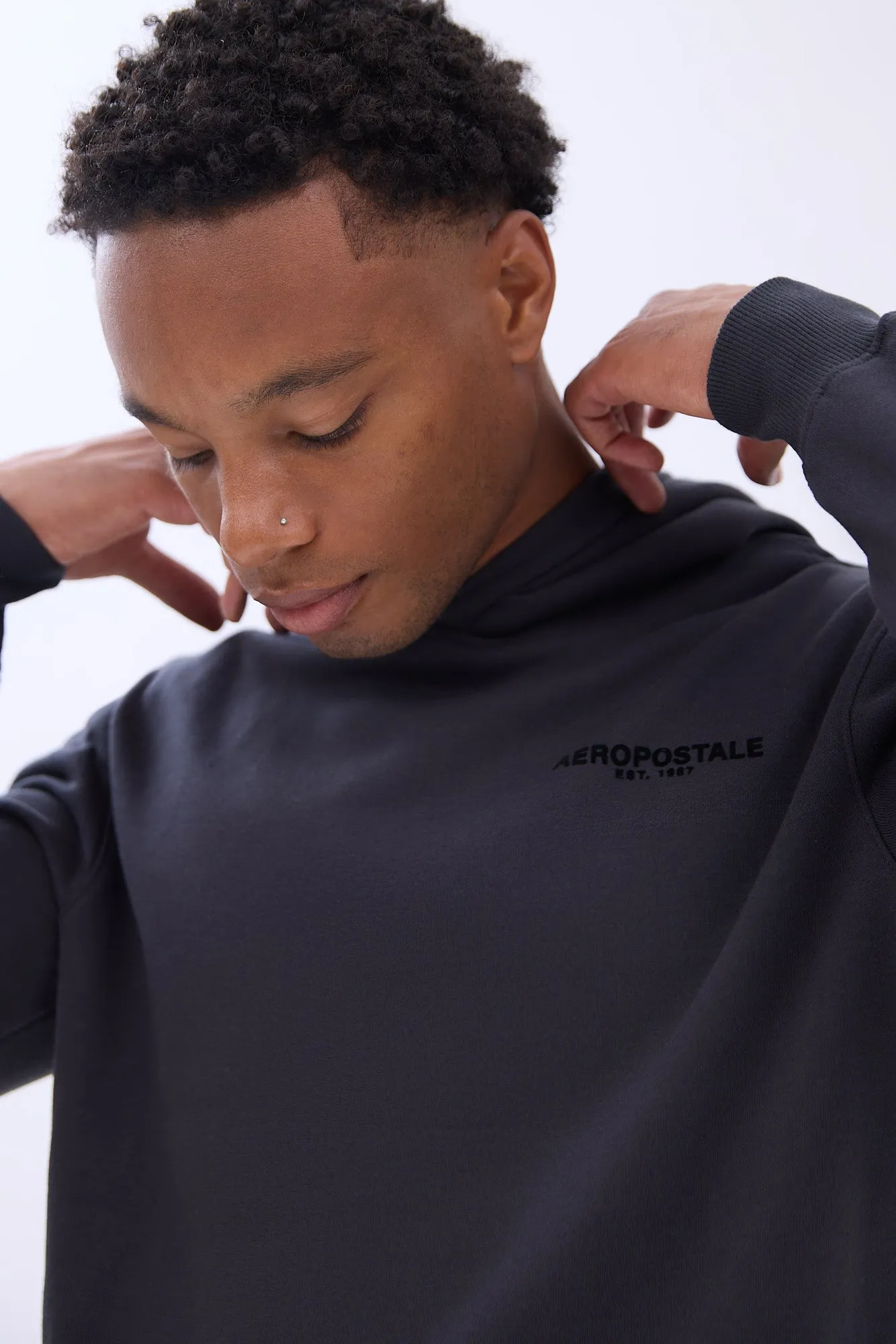 Aéropostale Back Print Hoodie