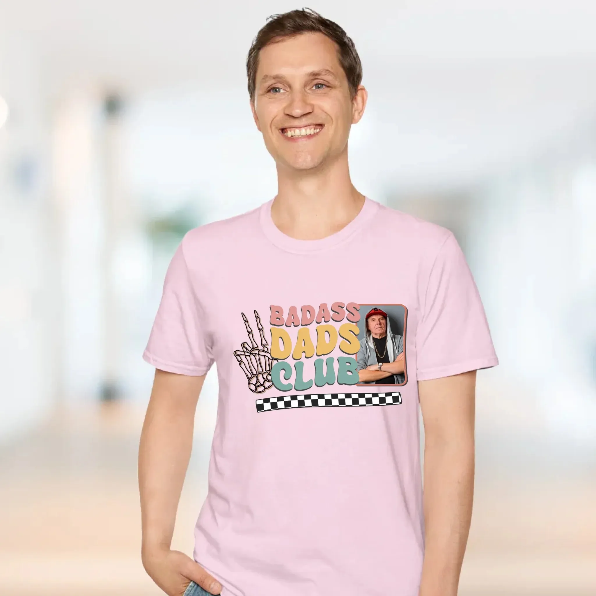 Badass Dads Club - Custom Photo - Personalized Gifts For Dad - Hoodie