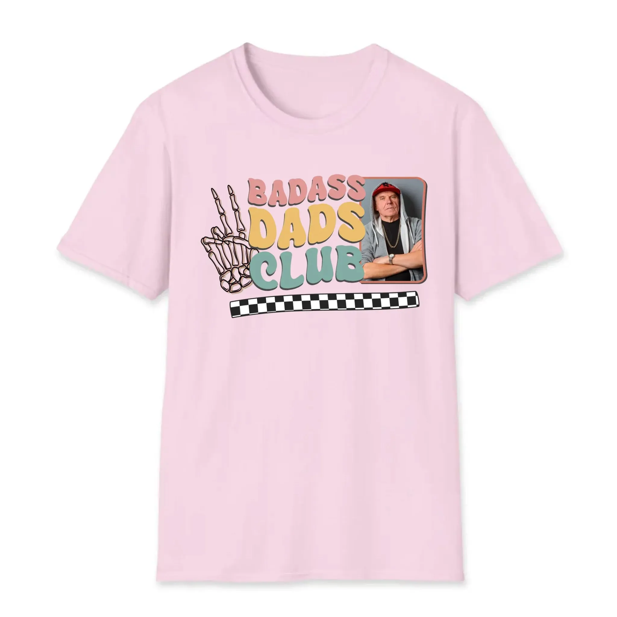 Badass Dads Club - Custom Photo - Personalized Gifts For Dad - Hoodie