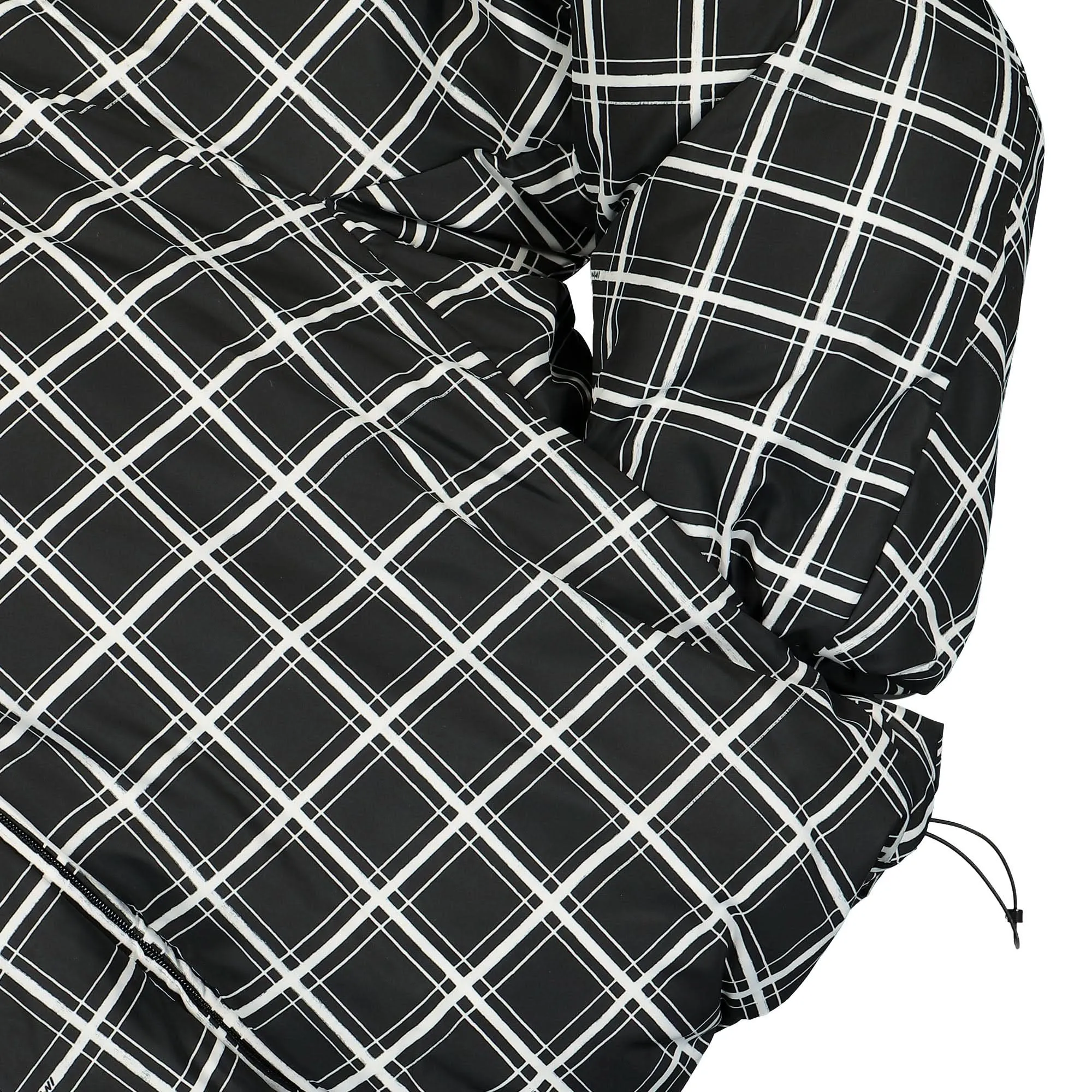 Big Check Nylon Padded Jacket