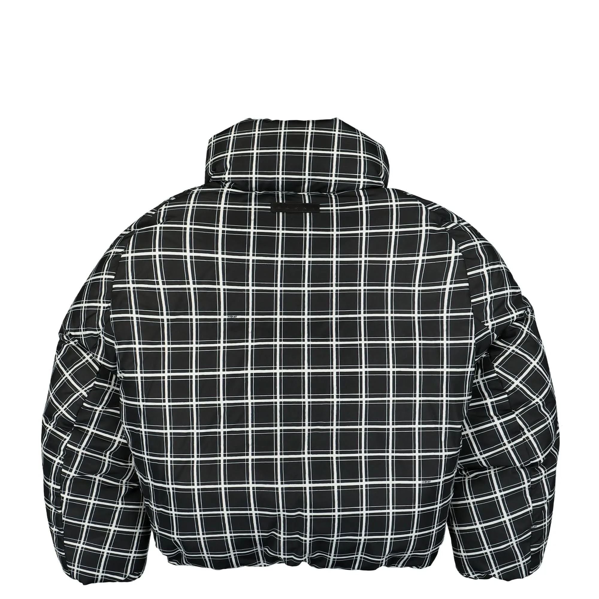 Big Check Nylon Padded Jacket