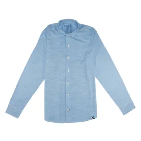 BLUE RESORT LONG SLEEVE SHIRT