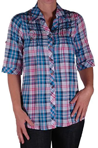 Checkered Check Blouse