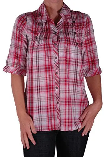 Checkered Check Blouse