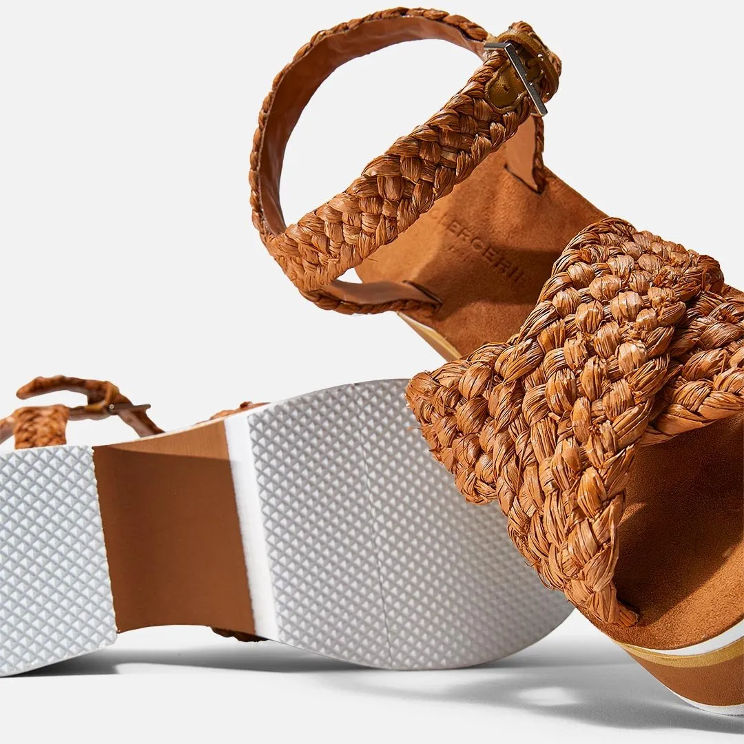 CHRISSY, raffia yellow || OUTLET