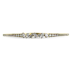 Christopher Designs 14k Yellow Gold Flexible Bangle Bracelet
