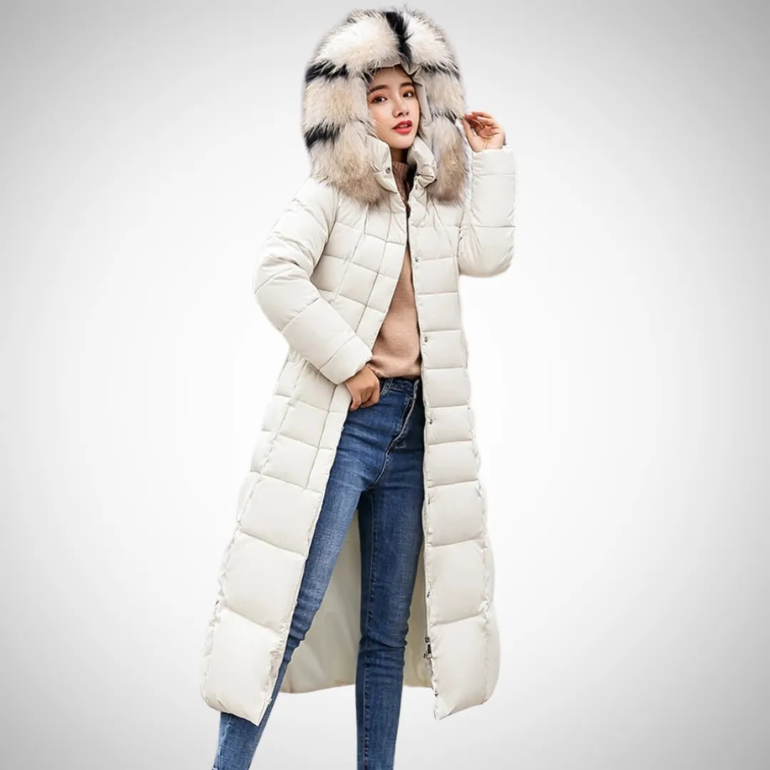 Cory Long Belted Winter Coat