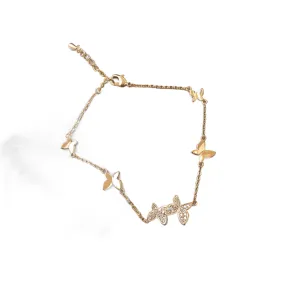 Crystal Butterfly Bracelet