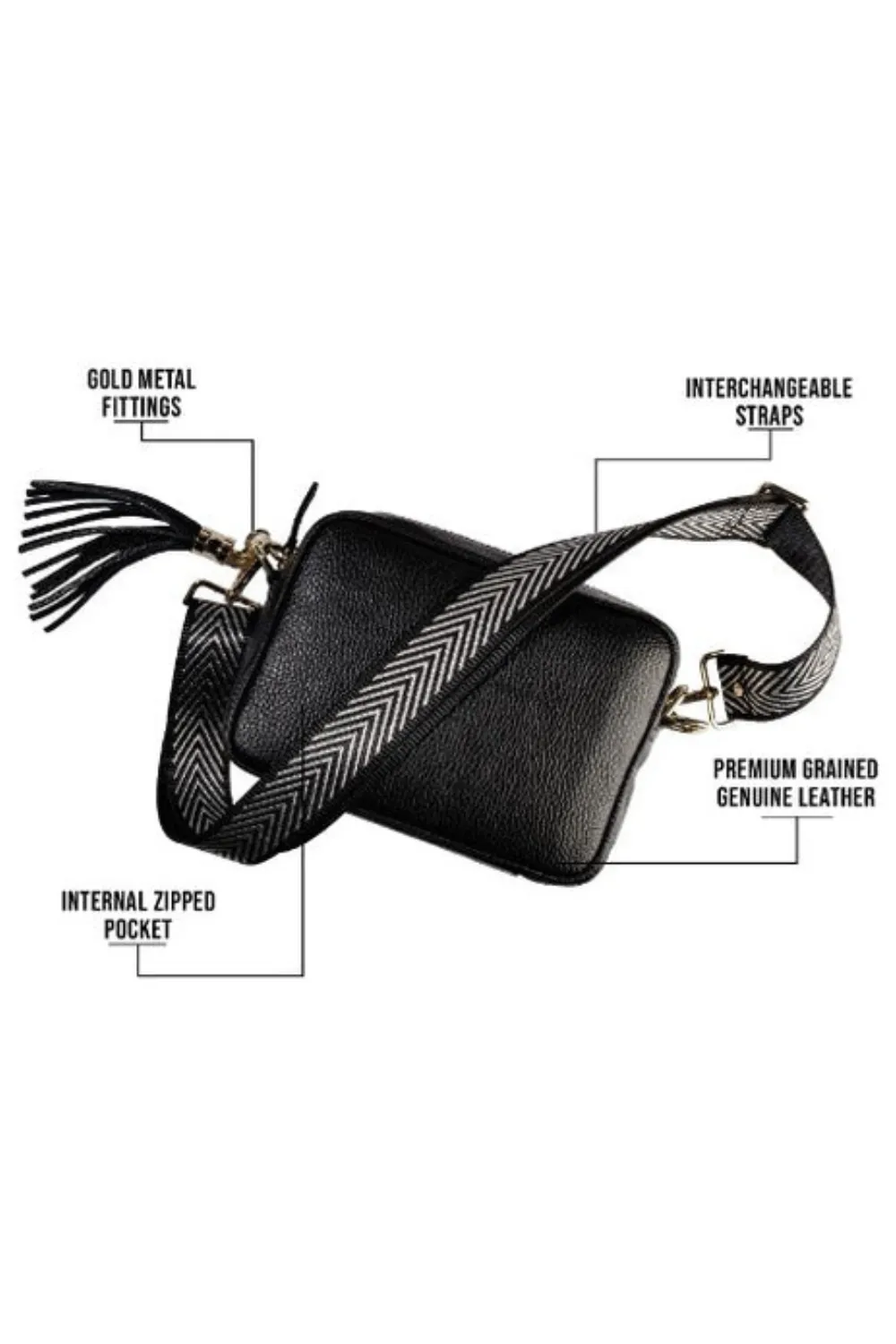ELIE BEAUMONT - CROSSBODY BAG - BRONZE
