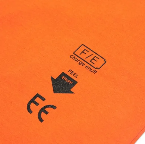 FEEL ENUFF (フィールイナフ)  RE-FEEL TEE / ORANGE
