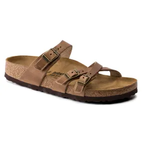 Franca Oiled Leather Tobacco