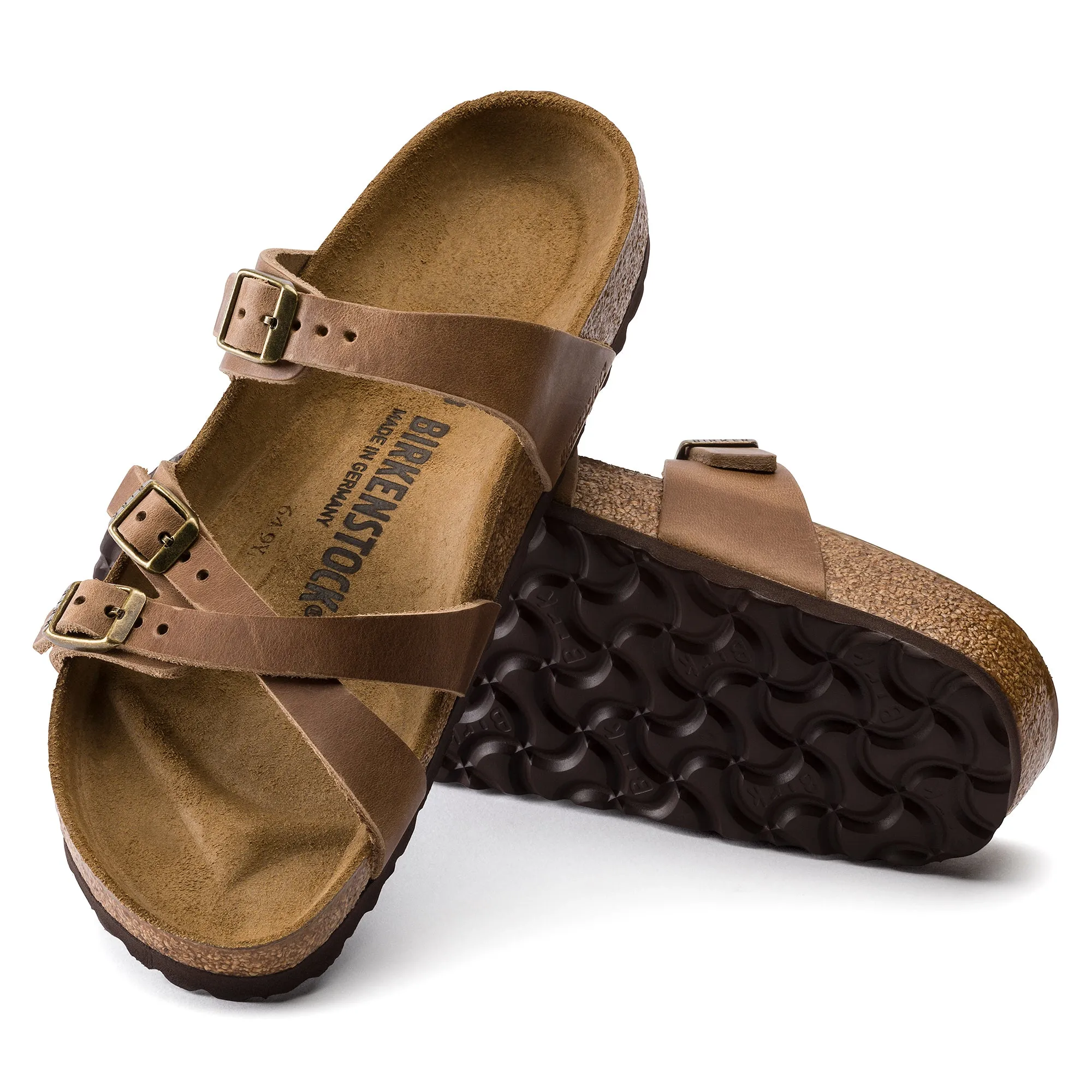 Franca Oiled Leather Tobacco