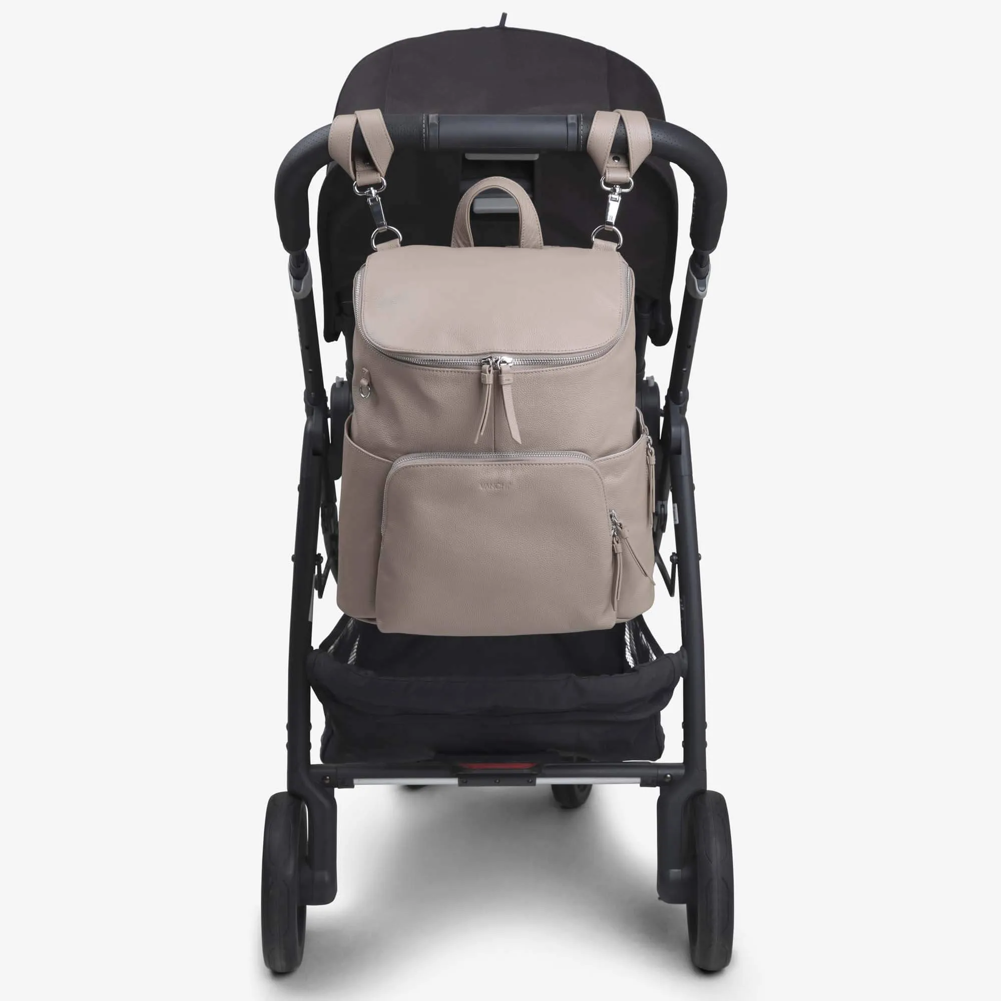 Frankie Everyday Backpack (Leather) Taupe