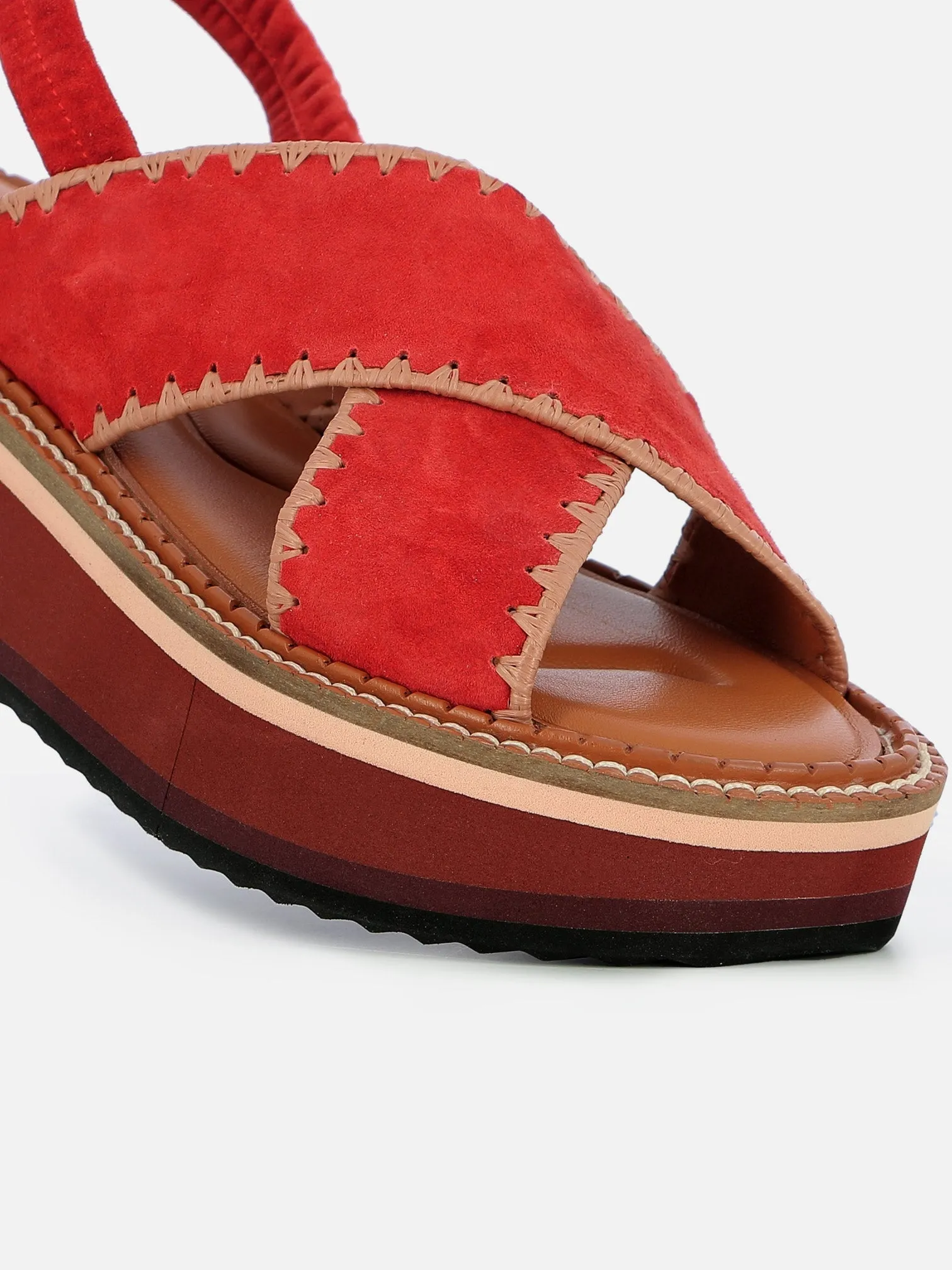 FREEDOM, suede red