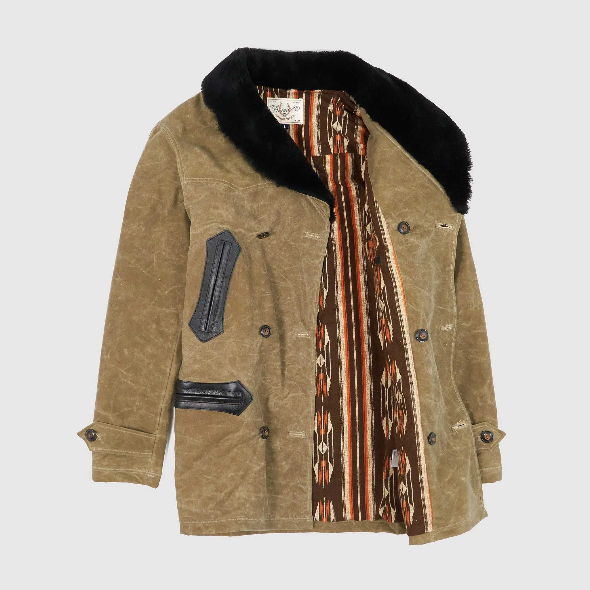 Freenote Waxed Canvas Canadienne Jacket