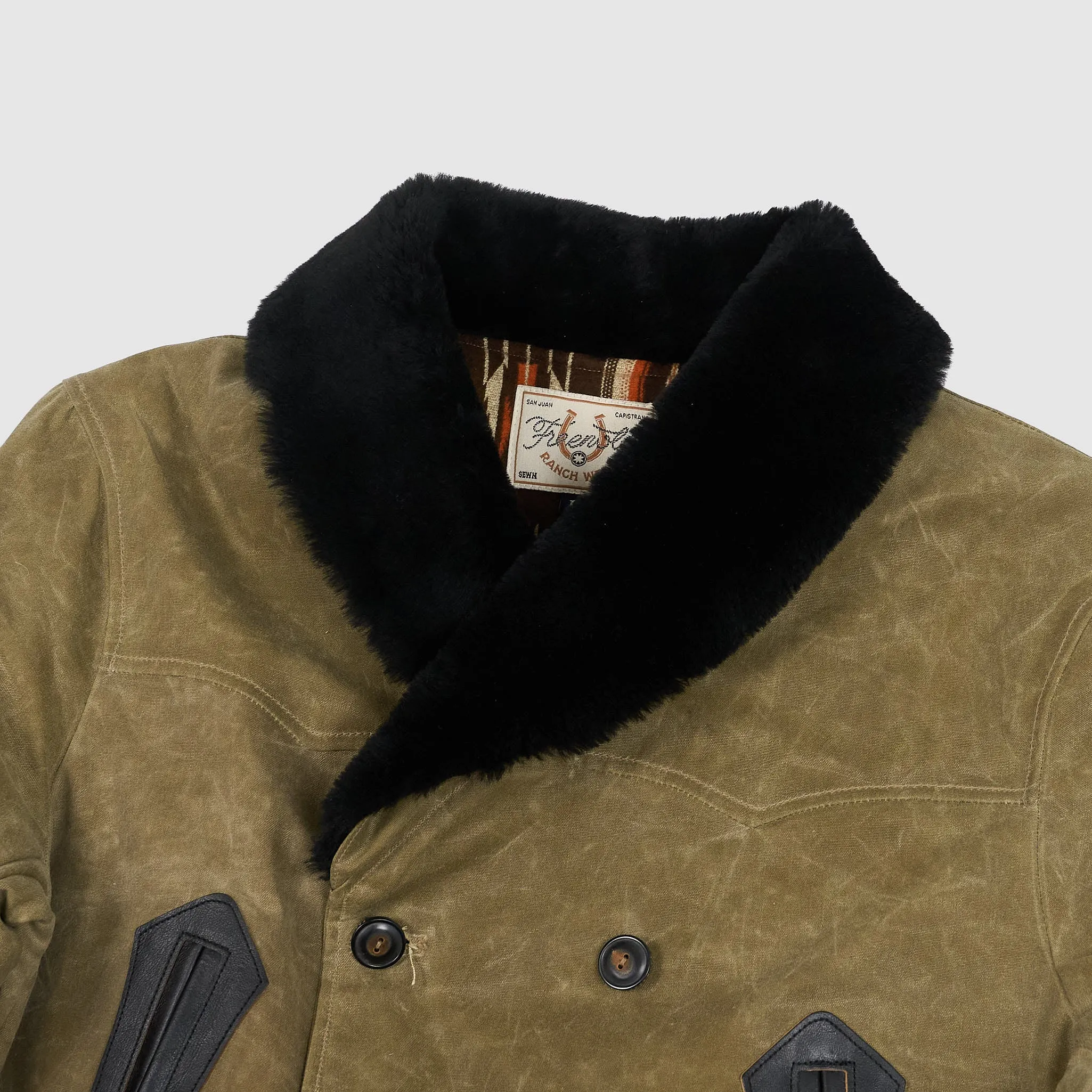 Freenote Waxed Canvas Canadienne Jacket
