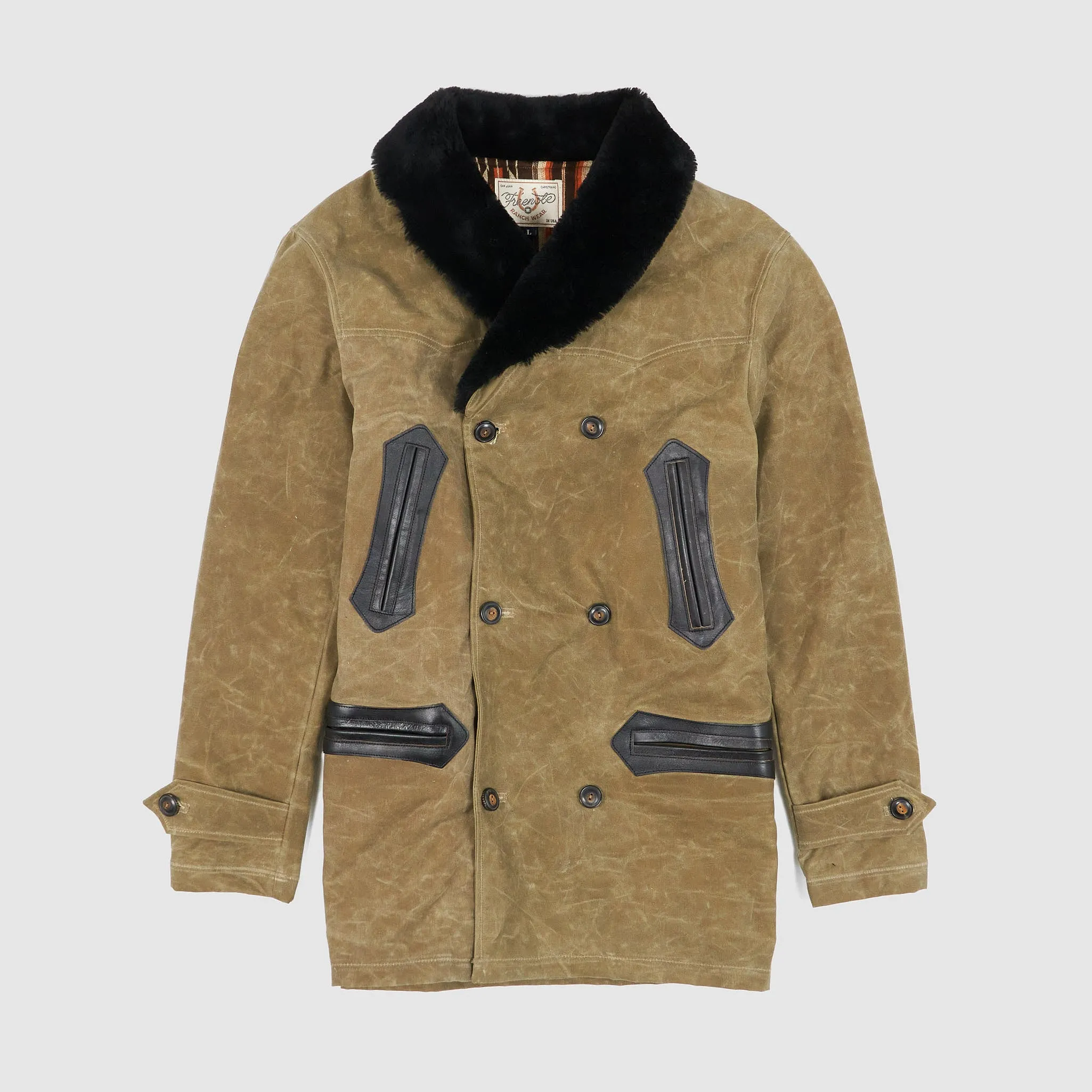 Freenote Waxed Canvas Canadienne Jacket