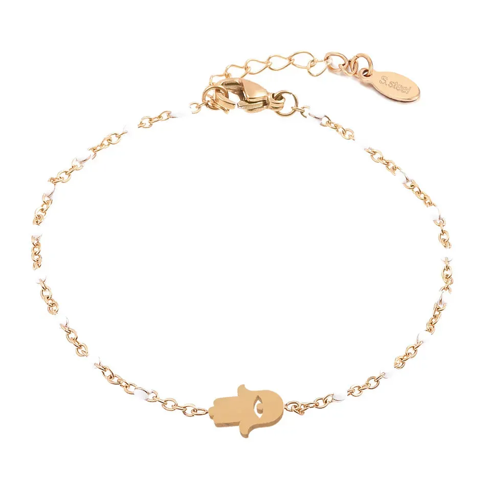 Hamsa Sparkly Bracelets