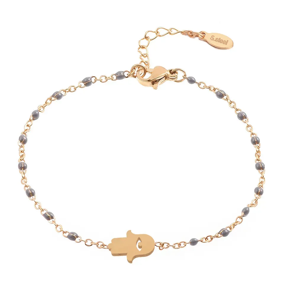 Hamsa Sparkly Bracelets