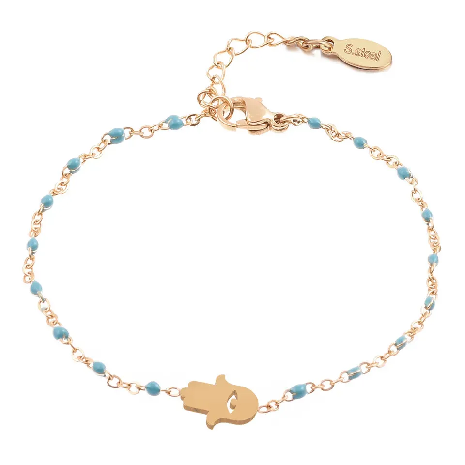 Hamsa Sparkly Bracelets