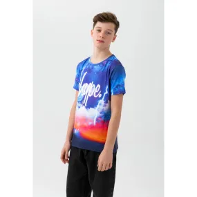 Hype Galaxy Horizon Script T-Shirt Zvlr040