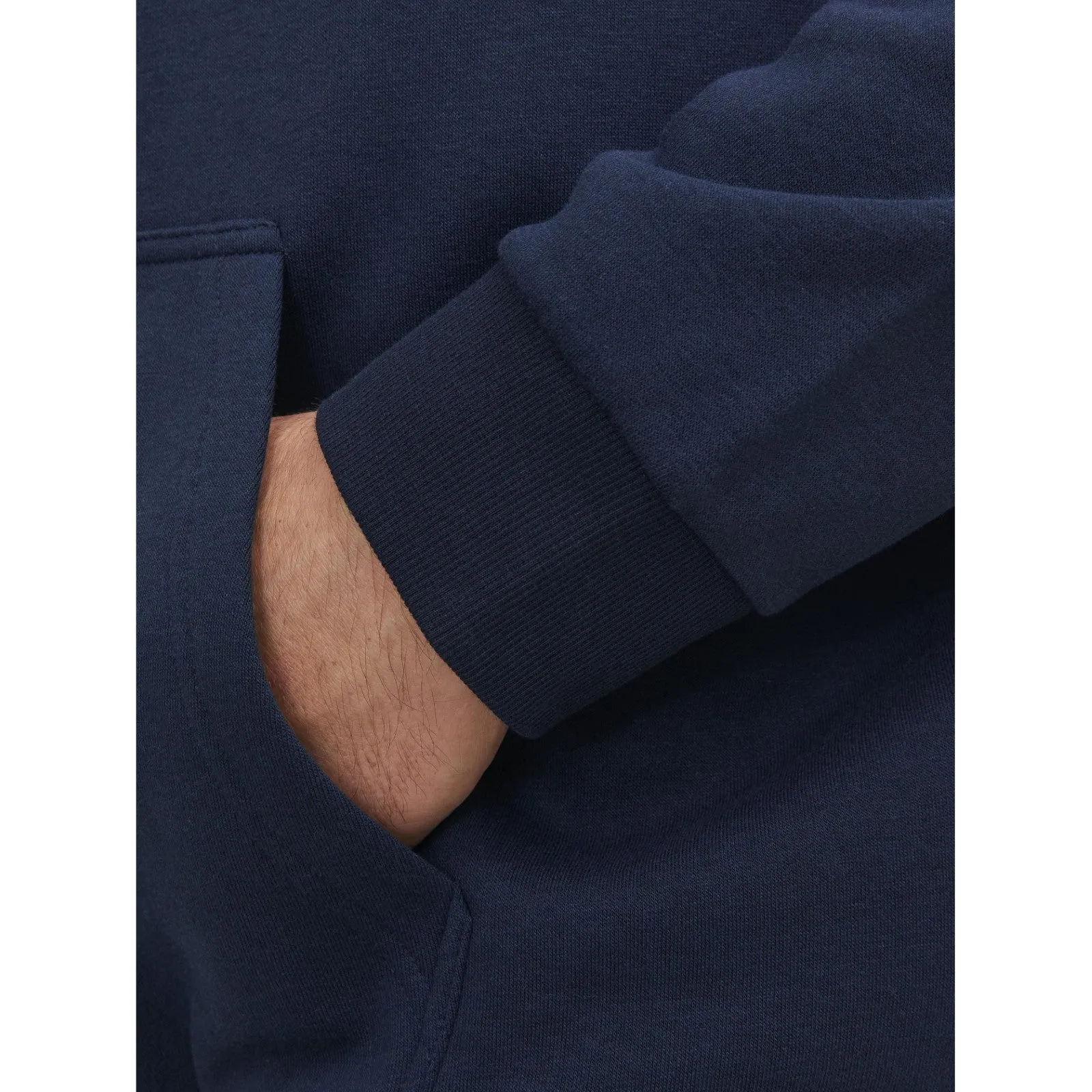 Jack & Jones Mens Bradley Sweat Zip  Big & Tall Hoodie