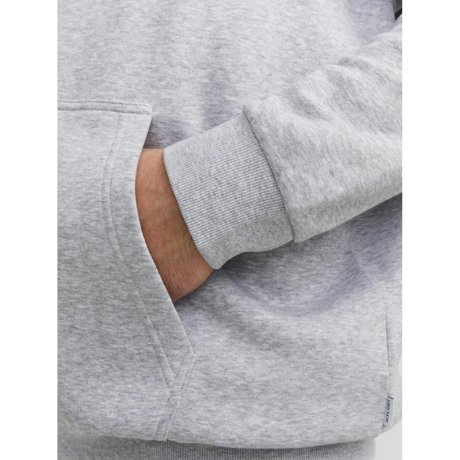 Jack & Jones Mens Bradley Sweat Zip  Big & Tall Hoodie