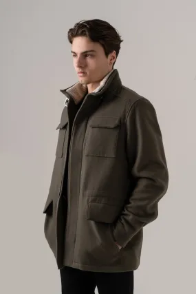 Khaki Wool Jacket
