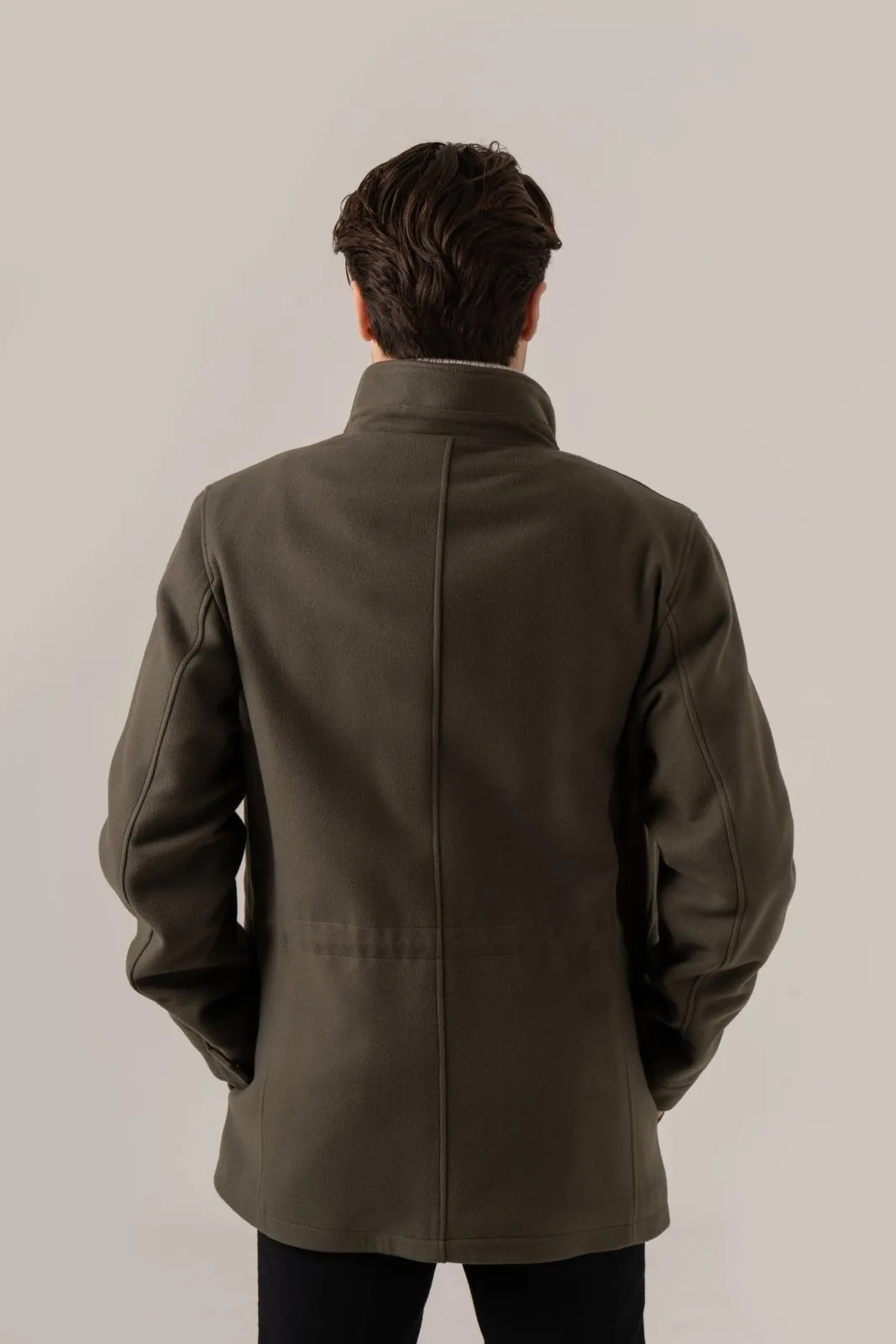 Khaki Wool Jacket