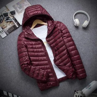 Light Down Hooded Jacket