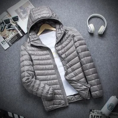 Light Down Hooded Jacket