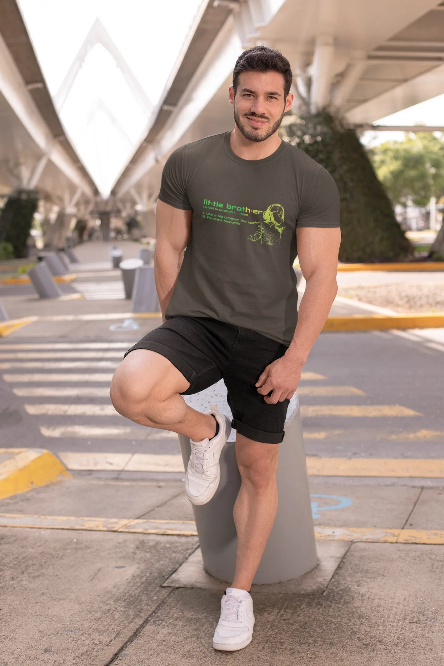 Little Brother Summer T-shirt for Men