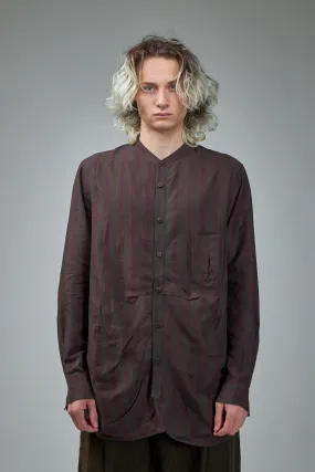 Mandarin Collar Pocket Shirt
