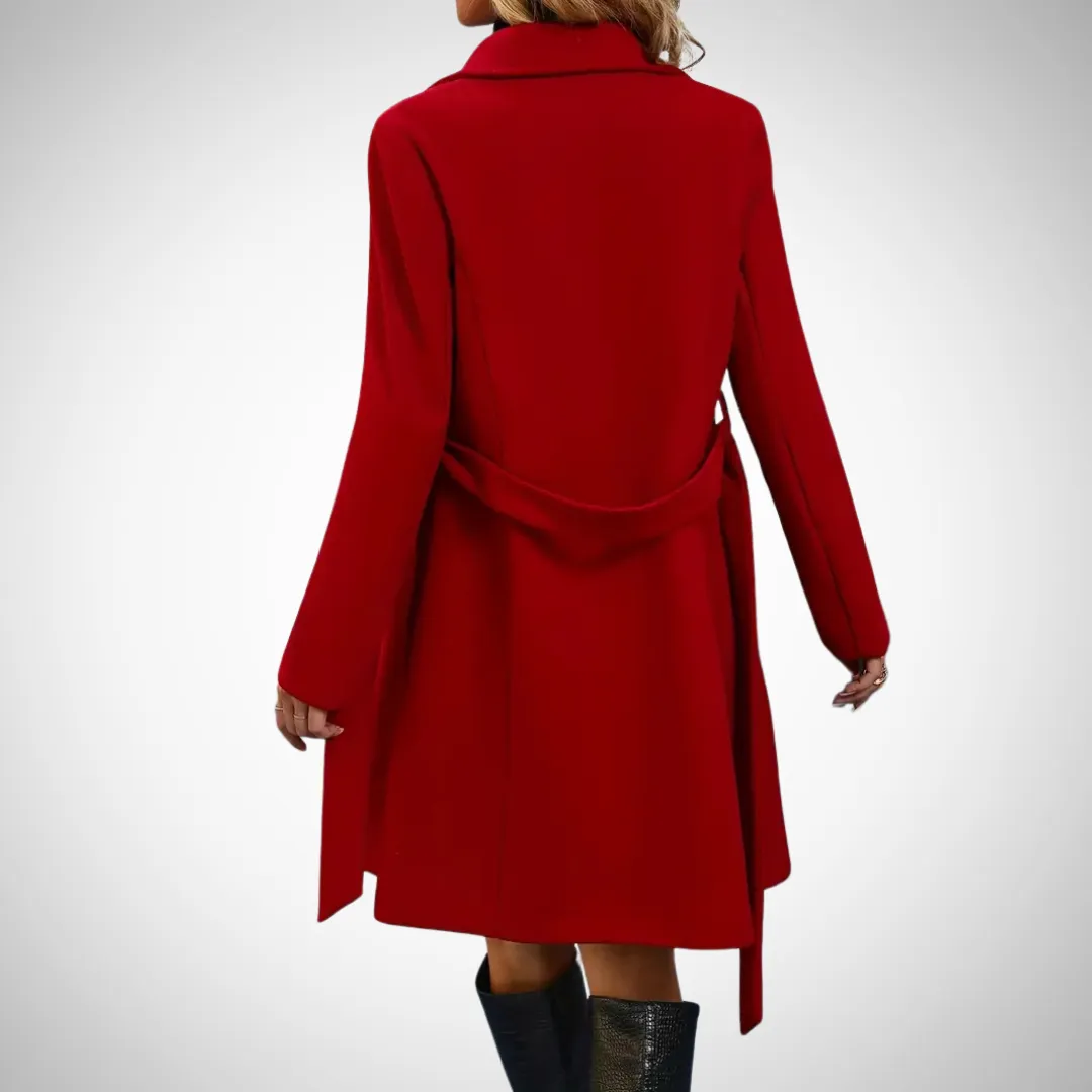 Marie Women's Double-Breasted Trench Coat