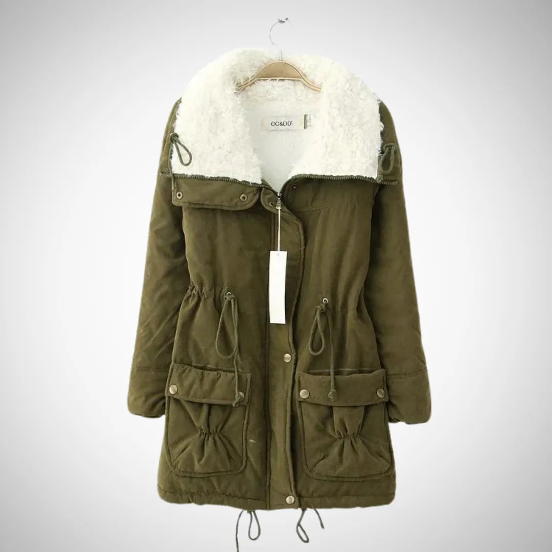 Marta Sherpa-Lined Hooded Parka