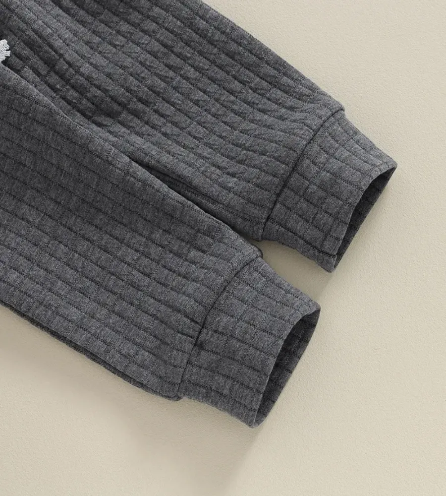 Mason Ribbed Zip Set