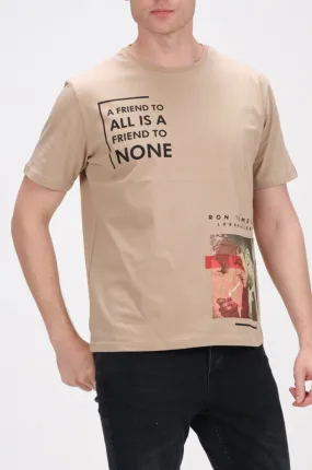 Master Your Feel T-Shirt - Stone