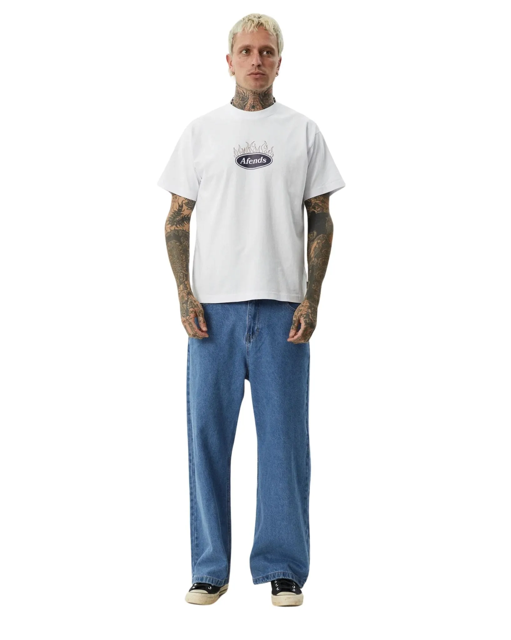 Mens Fast Forward Heavy Weight Boxy Fit Tee