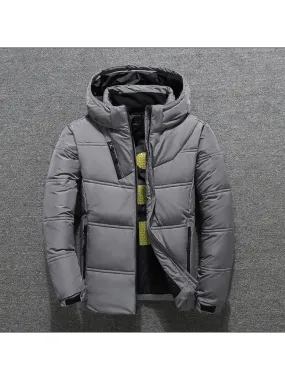 Men'S Thickened Winter Casual Outdoor Down Jacket