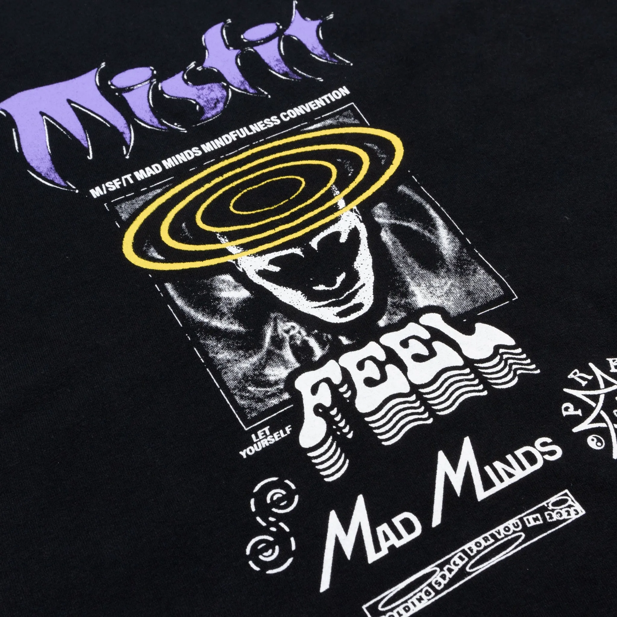 Misfit Shapes Special Feel T-Shirt - Pigment Black