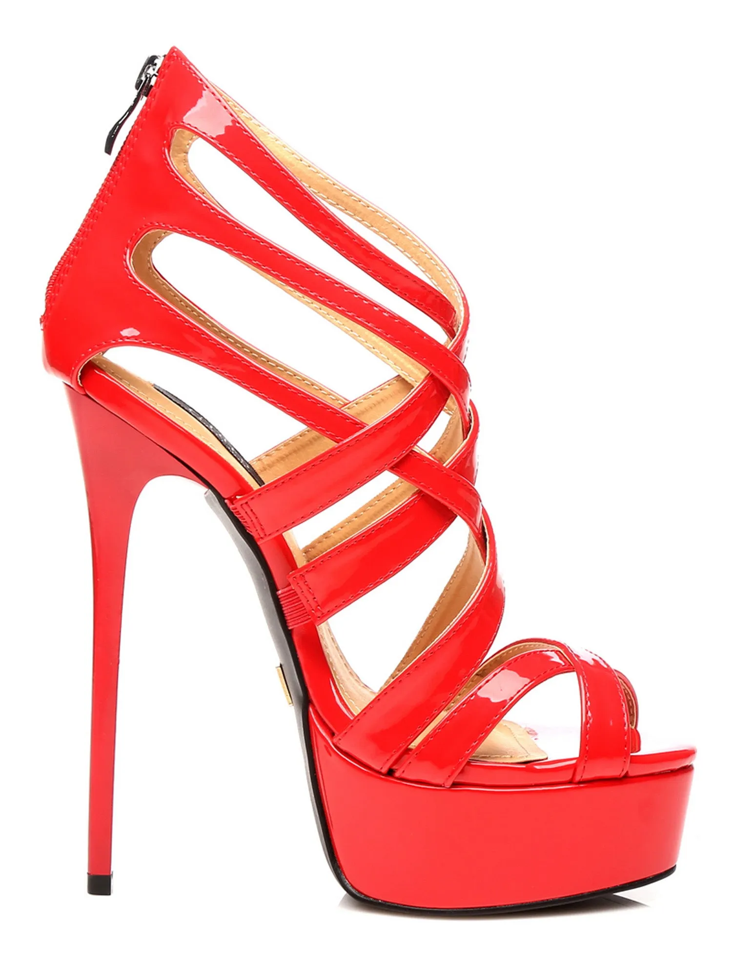 Miss Ziggy Sandals Red