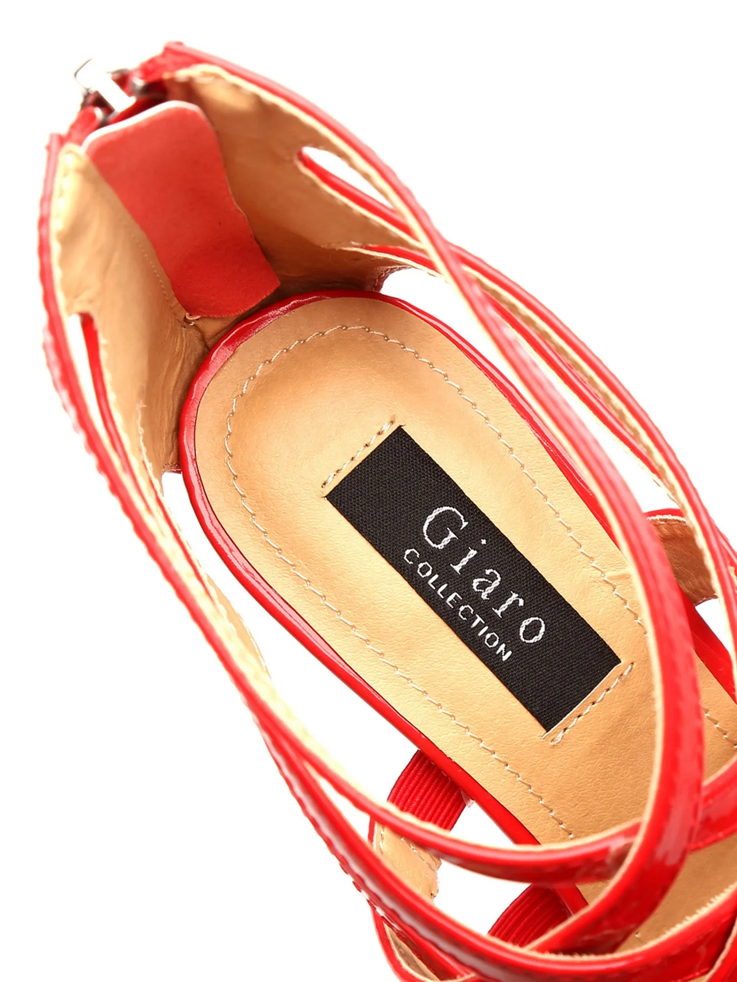Miss Ziggy Sandals Red