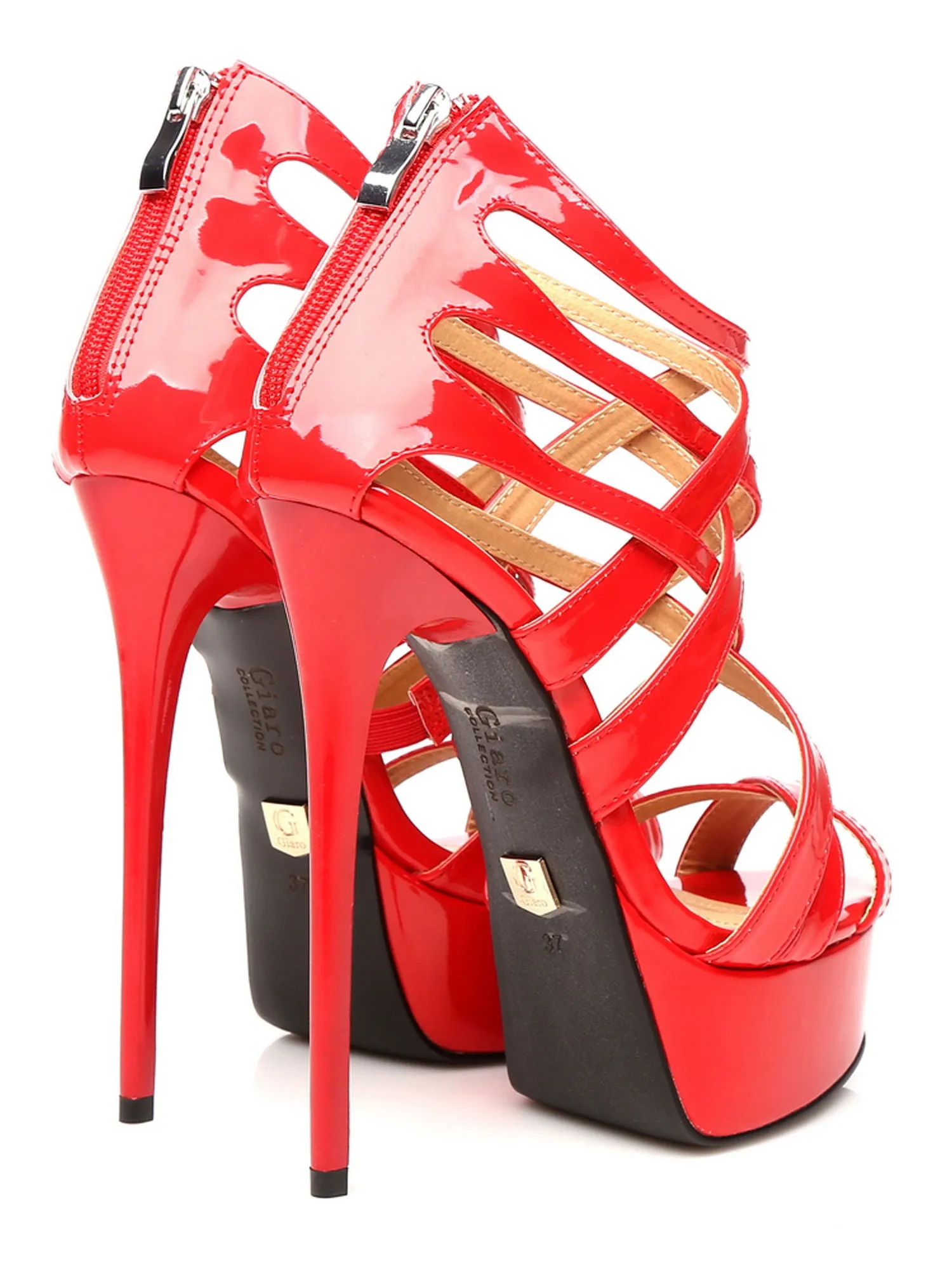 Miss Ziggy Sandals Red